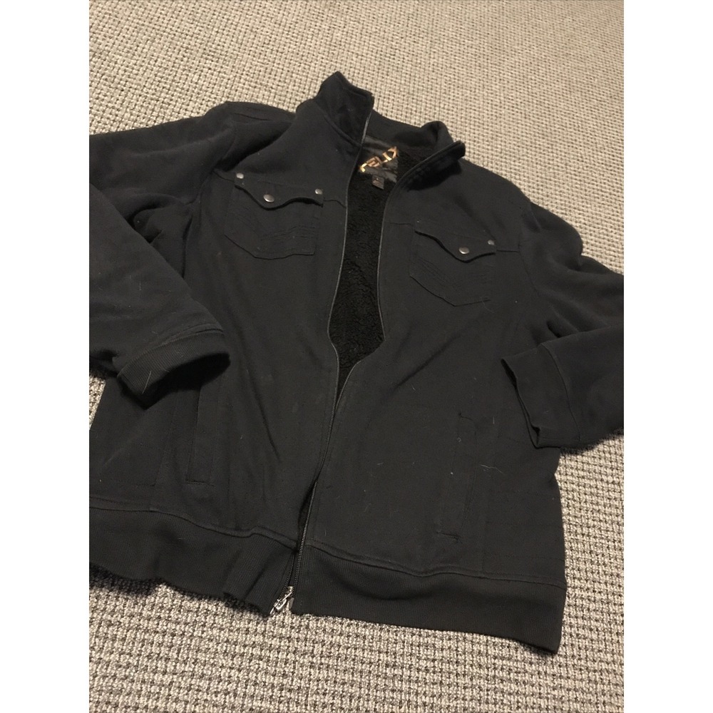 Helix‎ Insulated Full Zip Sweatshirt Large Blue